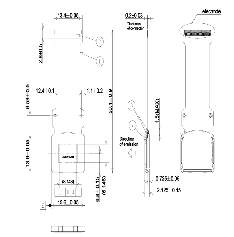 SONY 1024x768 0.39 Inch AMOLED LCD Display Micro Display