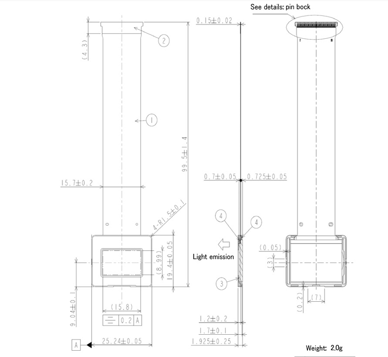 Micro 0.71 inch OLED Display 