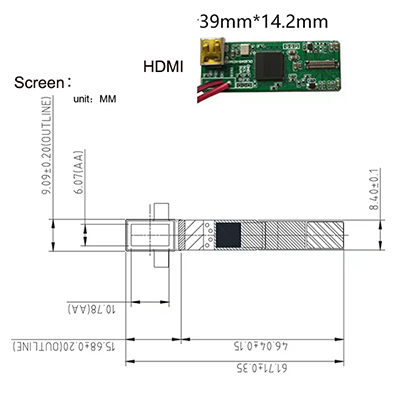 0.49 inch micro oled 1920x1080