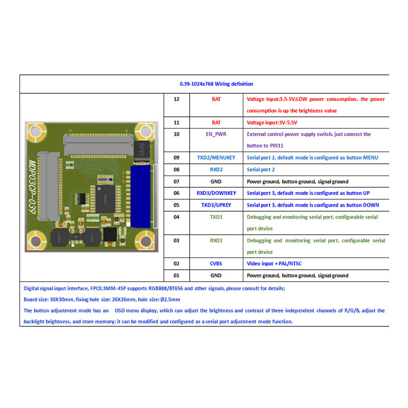 micro oled display 1024x768-1
