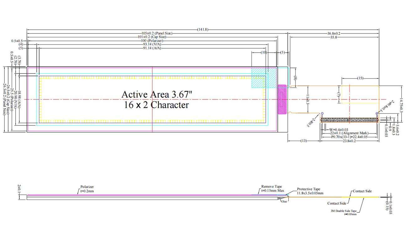 1602 Character OLED Display