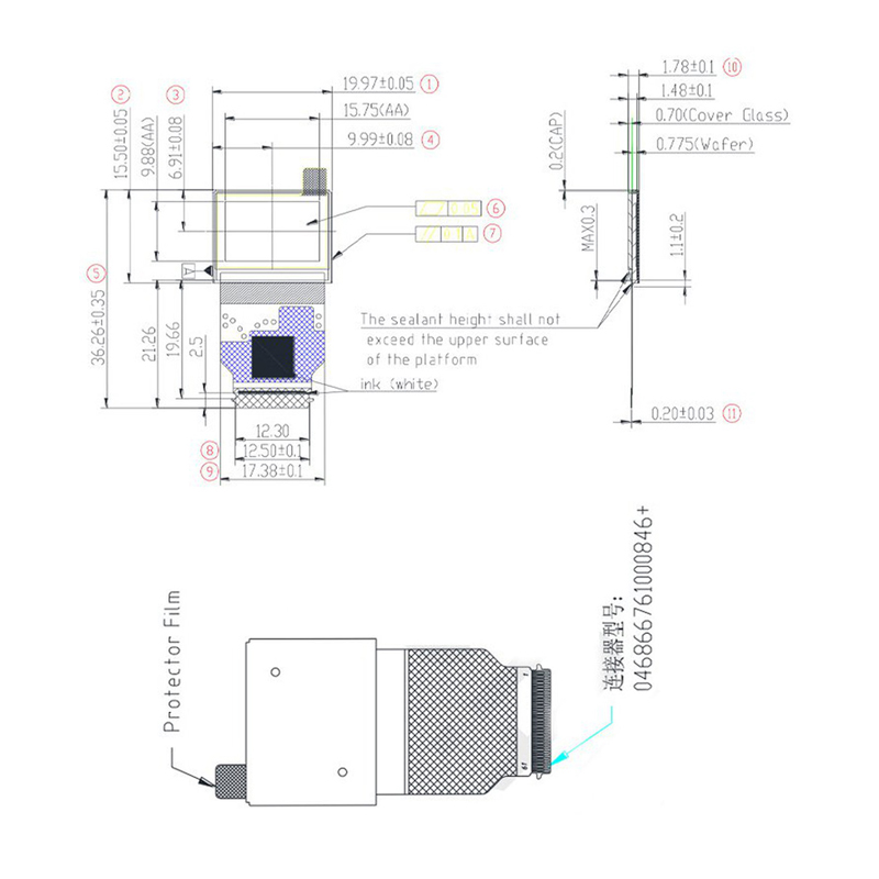 1920X1200 MICEO OLED DISPLAY FOR AR 1920X1200 MICEO OLED DISPLAY FOR AR