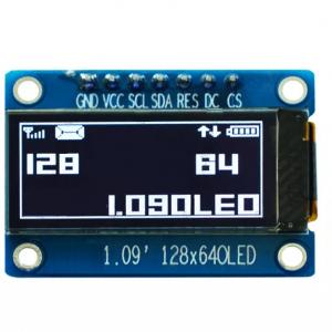 1.09 inch OLED 128X64 Mono Graphic OLED module