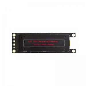 SPI 2.93 inch 20x2 character oled display module with PCB 