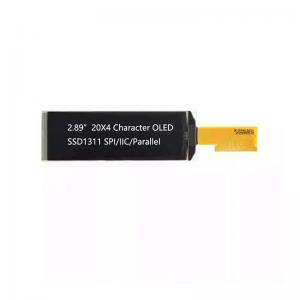 2.89 inch 20x4 character oled display US2066