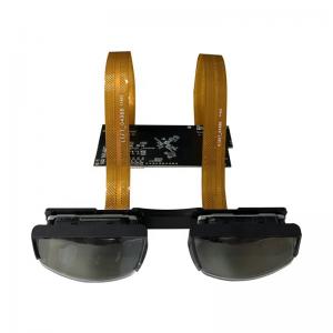 Binocular Birdbath Optical Module FOV 43° 0.49 Inch Near Eye Display 