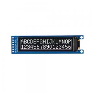 SPI OLED Character 2.26 inch 16x2 1602 character oled display module 7P