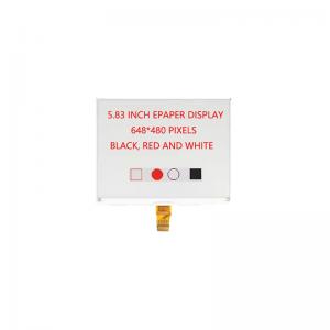 EPD Screen 5.83 inch SPI E-Paper E-Ink Display HAT 648×480  For Raspberry Pi 