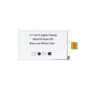 3.7 inch ePaper 240x416 e-Ink Display Panel supporting Partial refreshing